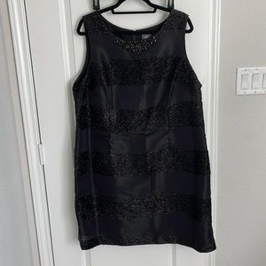 Vince Camuto Little Black Shift Dress